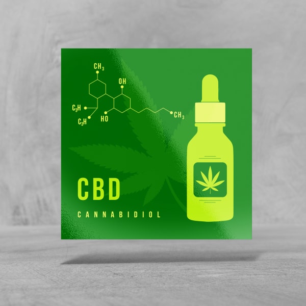 Custom Cannabis Stickers- CBD | Avery WePrint™