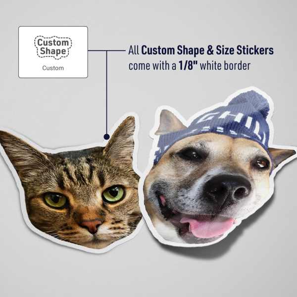 Custom Die-Cut QR Code Stickers Material Details | Avery WePrint™