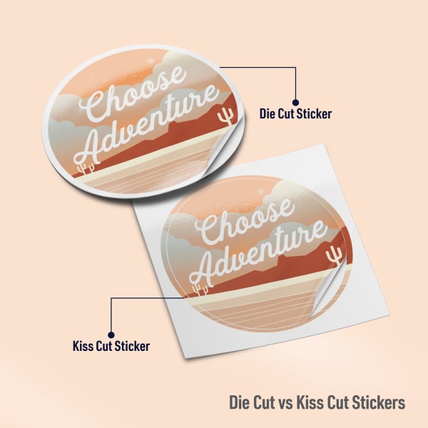 22 for $2 - Custom Die-Cut Stickers | Avery WePrint™