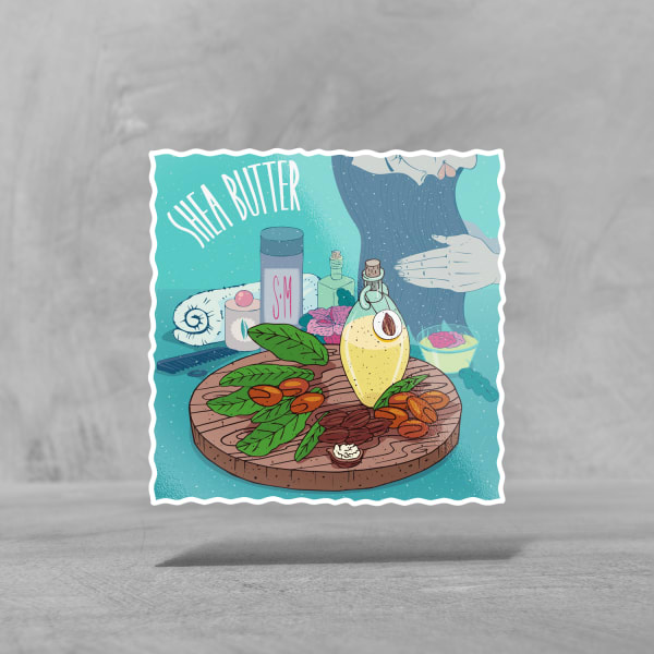 Custom Shea Butter Lotion Stickers | Avery WePrint™