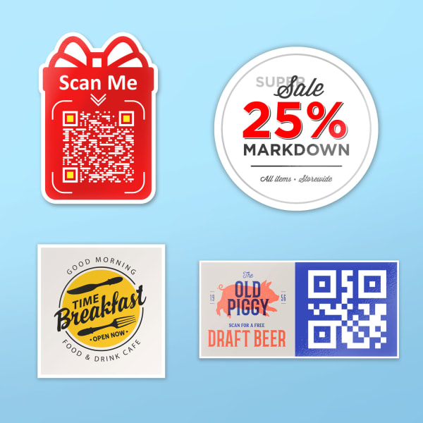 Custom Die-Cut Stickers on Computer | Avery WePrint™