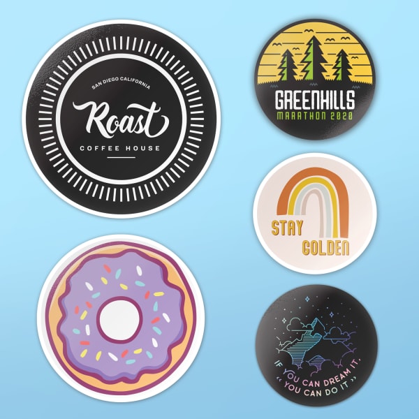 Custom Round Stickers | Avery WePrint™