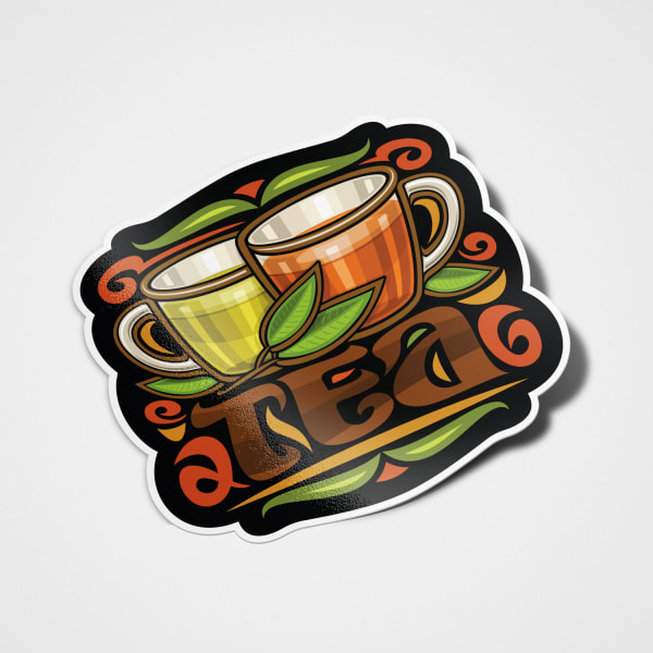 Custom Die-Cut Stickers on Notebook | Avery WePrint™