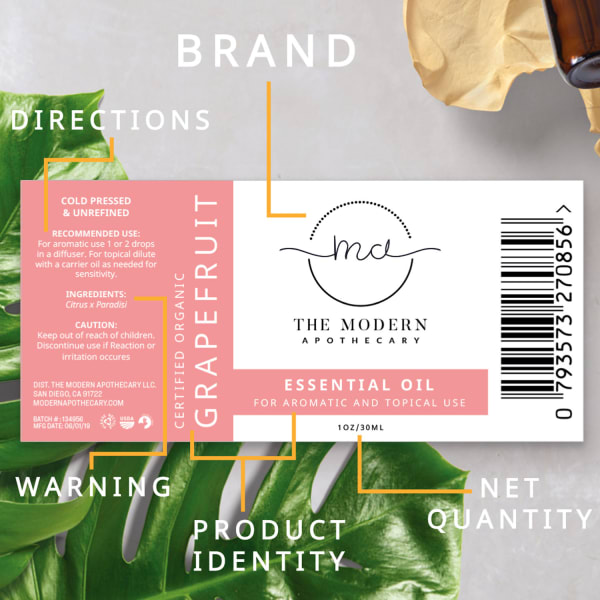 Custom Essential Oil Labels - Essential Oil Bottle Labels | Avery WePrint™