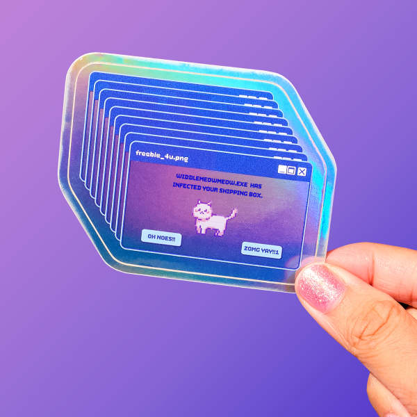 Avery WePrint Stickers | Custom Printed Freebie Sticker