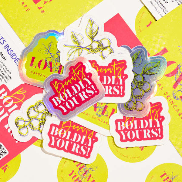 Avery WePrint Stickers| Custom Beauty Stickers