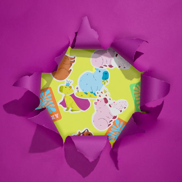 Custom Die-Cut Mimzy Sticker | Avery WePrint™