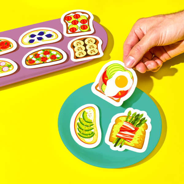 Custom Die-Cute Food Stickers | Avery WePrint™