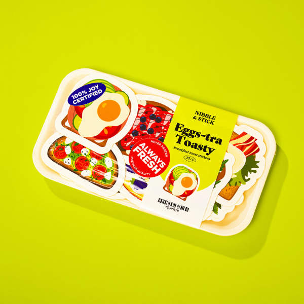 Avery WePrint Die-Cut Eggs-tra Toasty Sticker | Avery WePrint™
