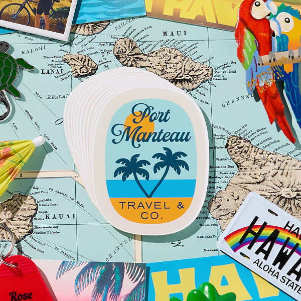 Custom Logo Travel Stickers | Avery WePrint™