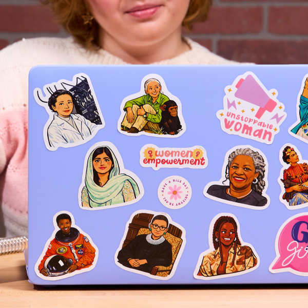 Custom Die-Cut Women Empowerment Stickers | Avery WePrint™