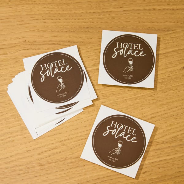 Avery WePrint Custom Printing | Hotel Solace Round Labels
