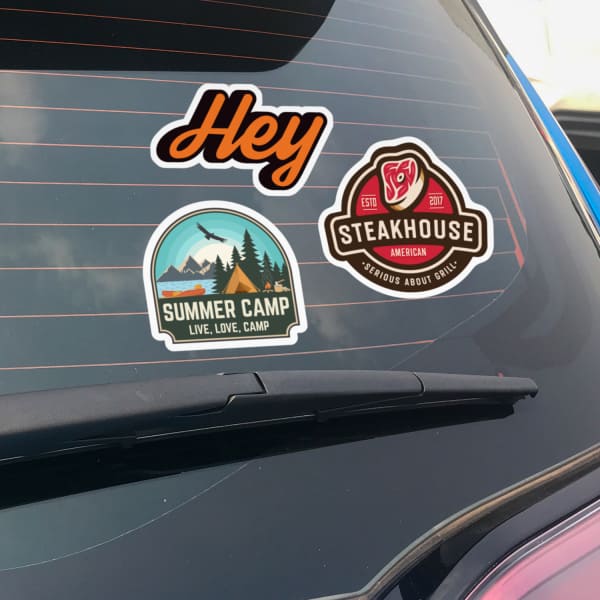 Popular Custom Printed Car Stickers  | Avery WePrint™