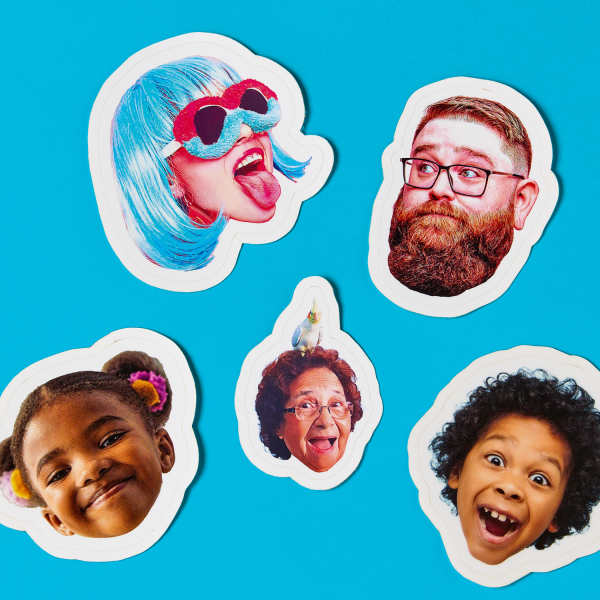 Custom Shape Face Stickers | Avery WePrint™