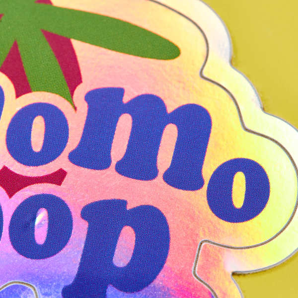 Custom Printed Holographic Film Sticker | Avery WePrint
