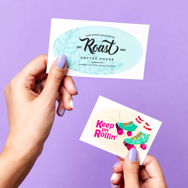 Custom Oval Stickers| Avery WePrint™