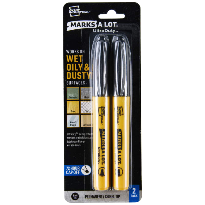 Avery Large Marks A Lot Pen-style Permanent Markers (29856)