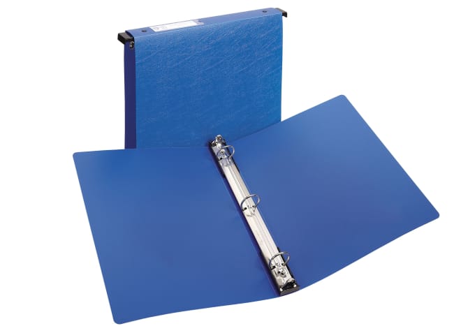 Avery® Hanging Storage Binder, 1 Round Rings, 175-Sheet Capacity, Blue,  (14800)