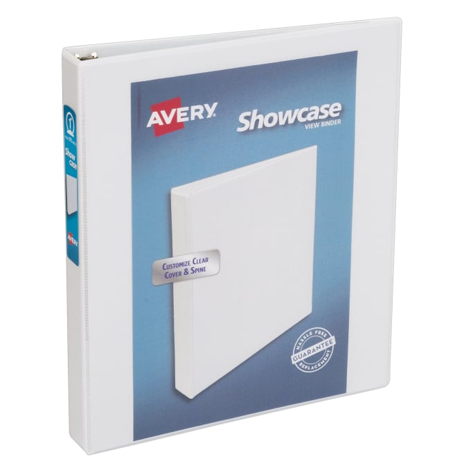 Avery® Economy View 3 Ring Binders, 1