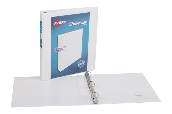Avery® Economy View 3 Ring Binders, 1