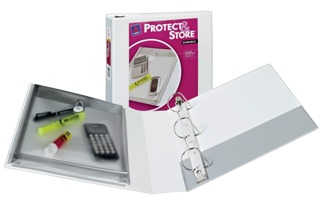 avery protect and store binder