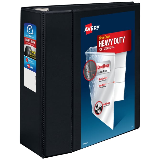 Avery® Heavy-Duty View 3 Ring Binder, 5