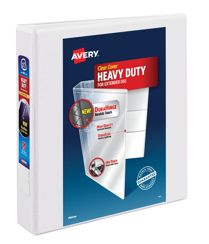 Avery Heavy Duty View Binder 1 1 2