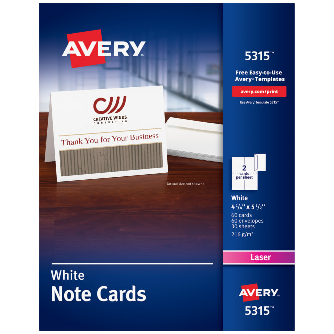 8 Avery Index Card Template Template Guru
