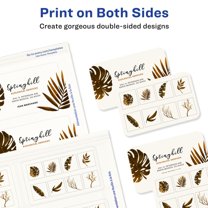 Business Cards – Free Printable