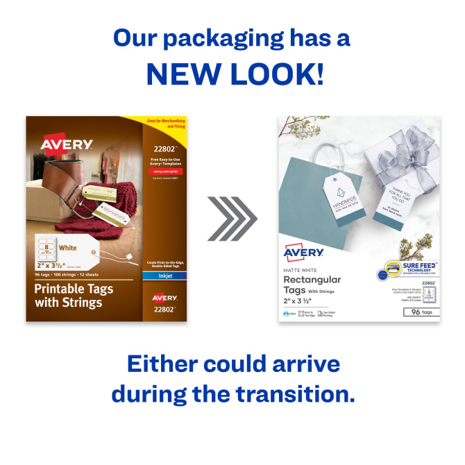 avery printable tags