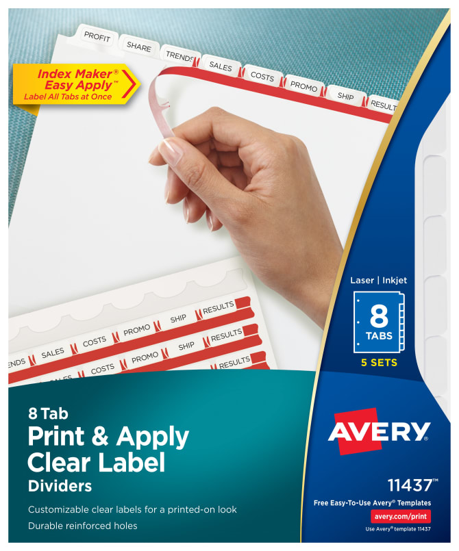 Avery 11437 Template Free Download FREE PRINTABLE TEMPLATES