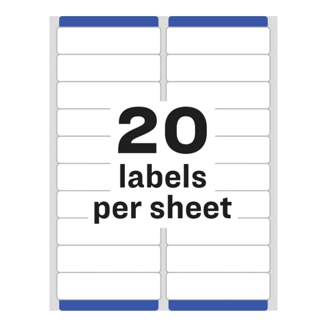 Avery Easy Peel Address Labels 1