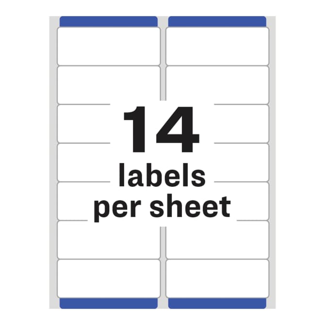 Avery Easy Peel Address Labels 1-1/3