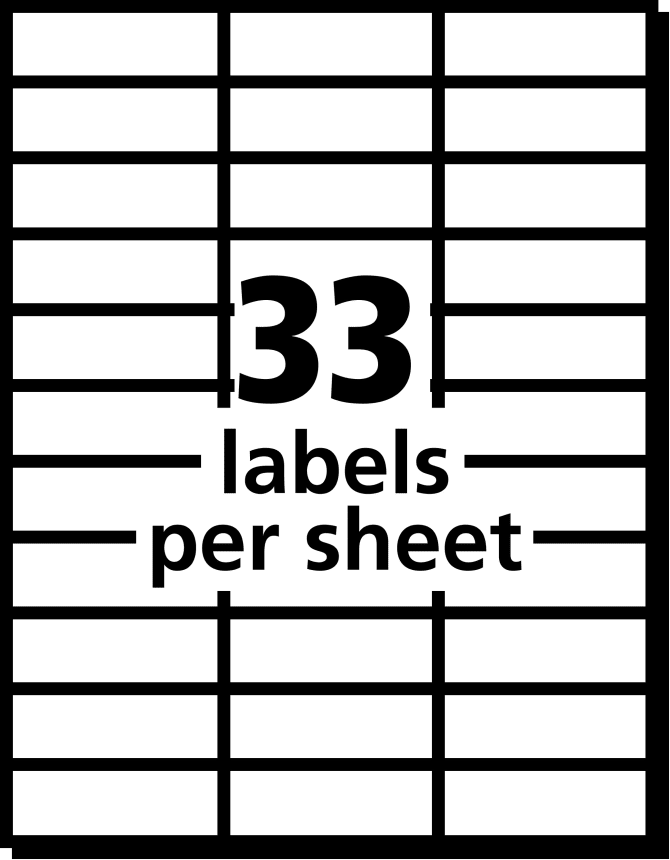 Avery Address Labels for Copiers Clear 2,310 Labels (5311 ...