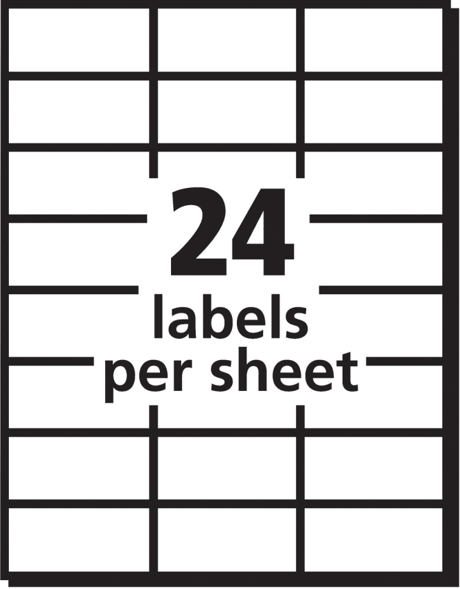 Avery Address Labels for Copiers 1-3/8