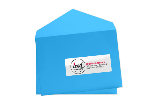 Avery Glossy White Easy Peel Address Labels 1