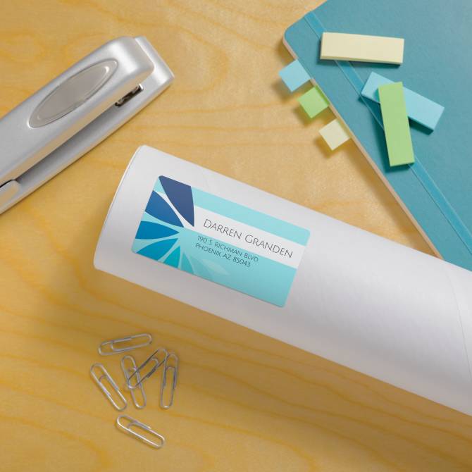 Avery® Shipping Labels with Sure Feed™, Color Laser Printers, Print to the  Edge, 2