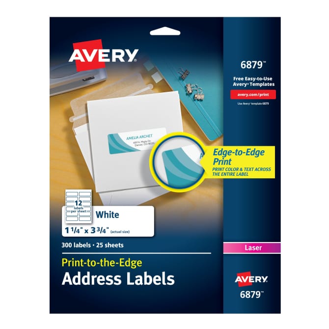 Avery on sale sticker labels