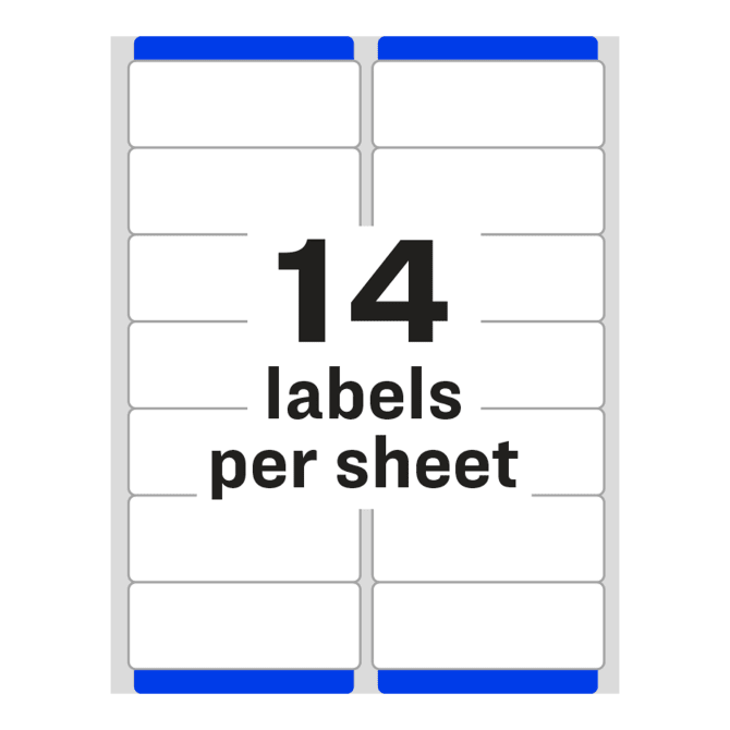 Avery Easy Peel Address Labels 1-1/3