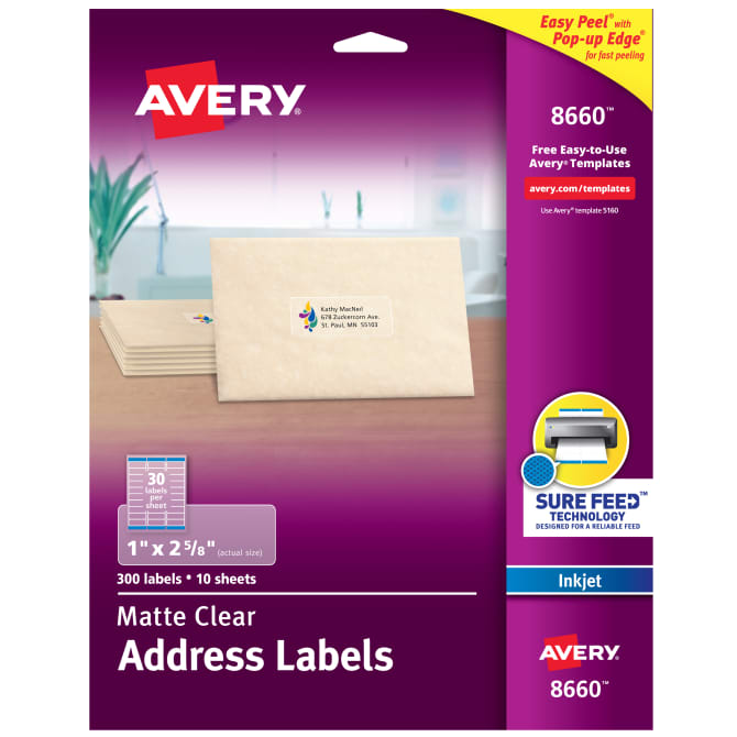 Avery Label Template 8660 For Mac