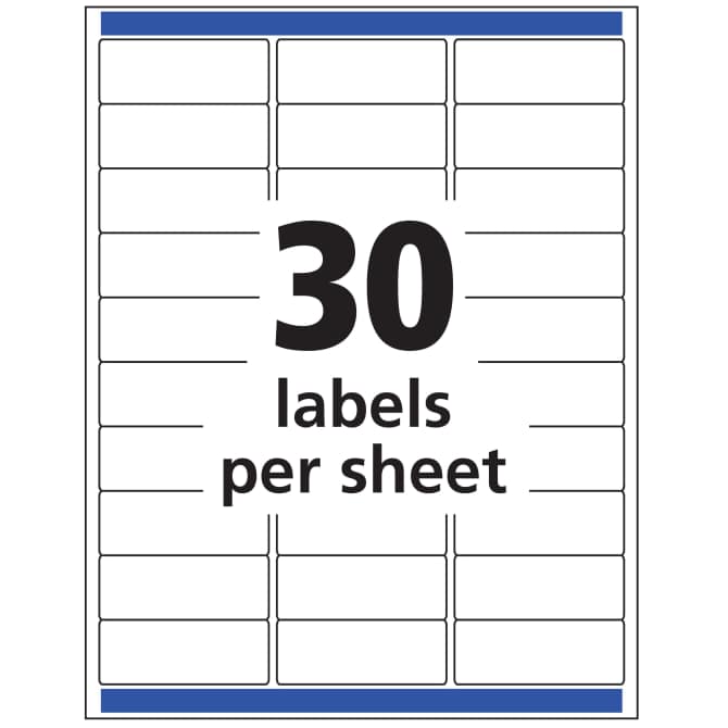 Avery Printable Sticker Paper, Matte Clear, Inkjet, 3 Sheets