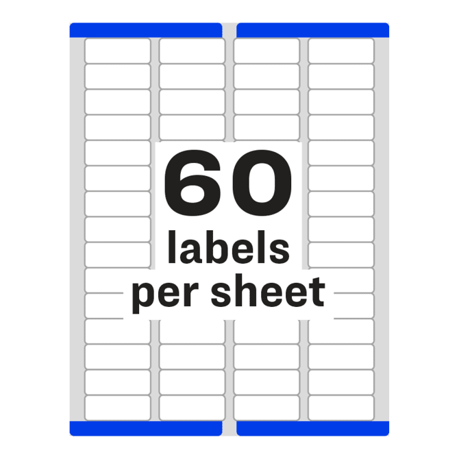 Avery Easy Peel Address Labels 2/3