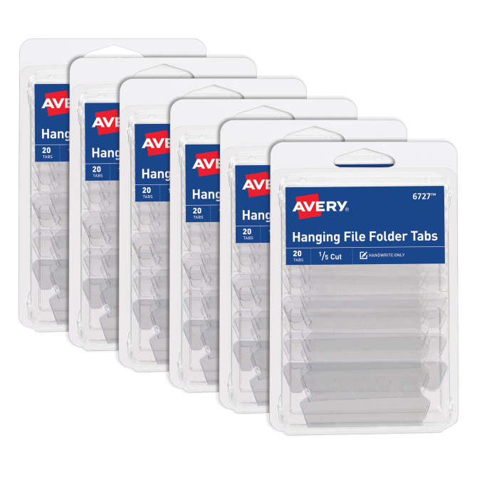 Avery file clearance folder labels