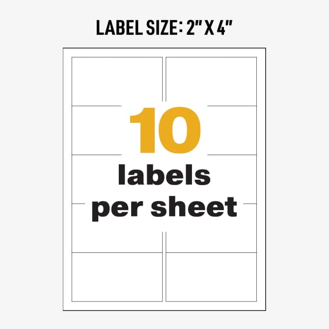 Avery UltraDuty GHS Chemical Labels Waterproof 2