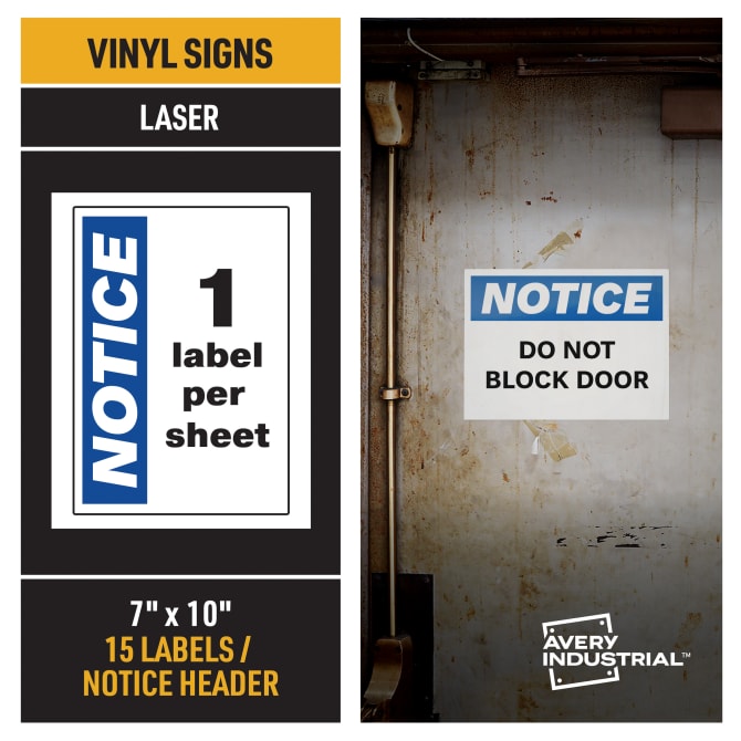 SAFETY SIGN Retail and Shop Notices Adhesive Waterproof Vinyl Exterior Sticker 