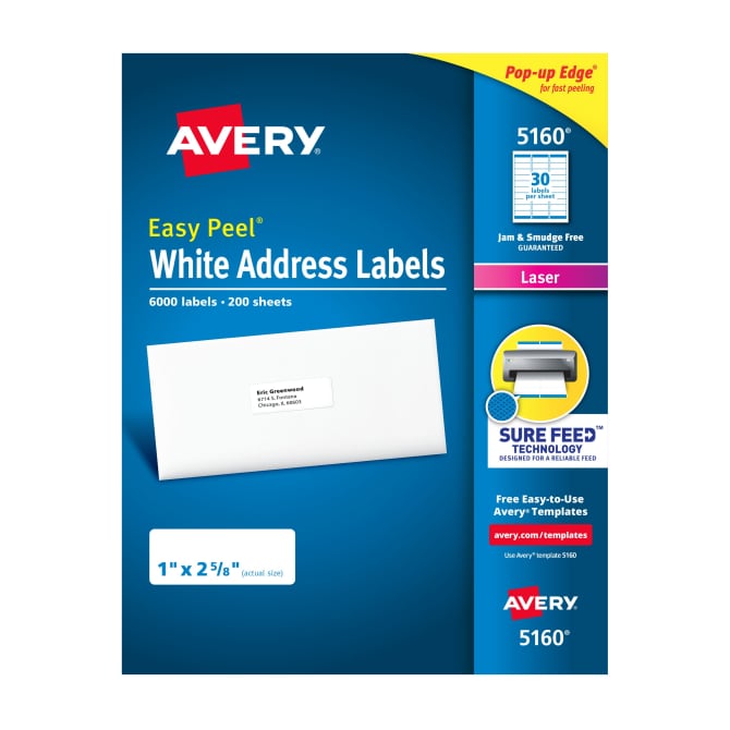 Free Avery 85560 Template PRINTABLE TEMPLATES