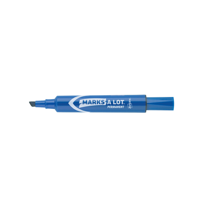  Avery Marks-A-Lot Dry Erase Markers, Chisel Tip, Desk