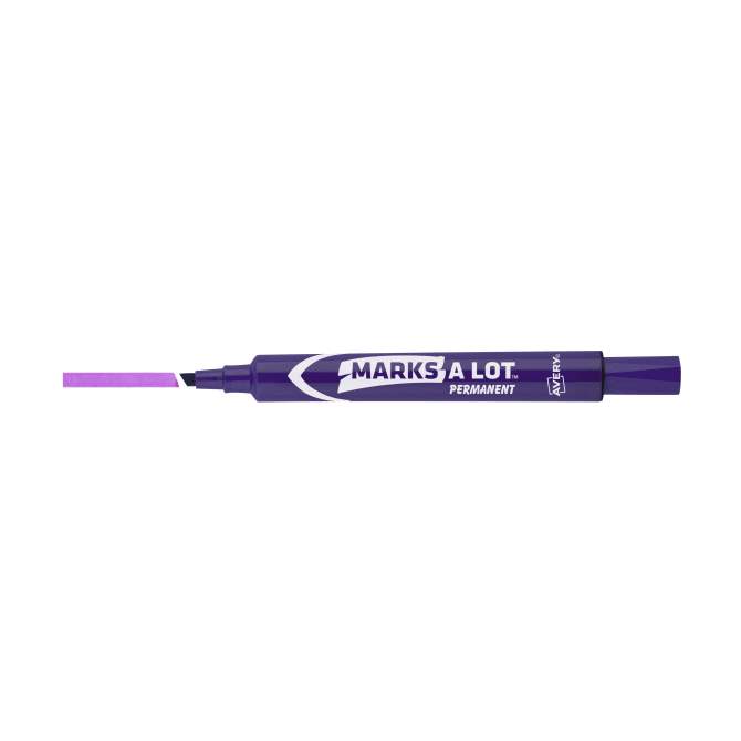Purple permanent marker deals