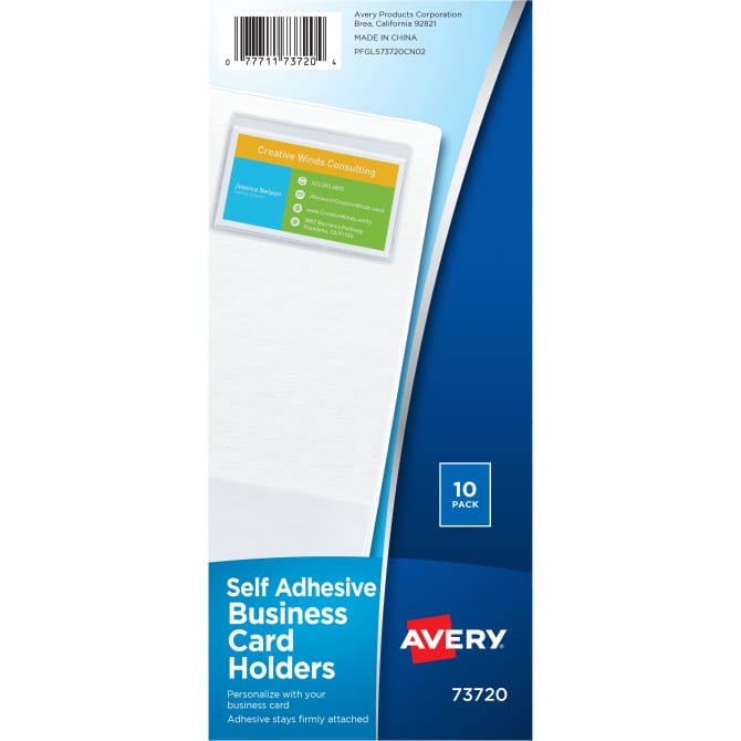 Avery business clearance cards