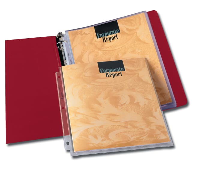Print File 1011PEW Polyester Page Protectors (10 x 11, 25 Sheets)